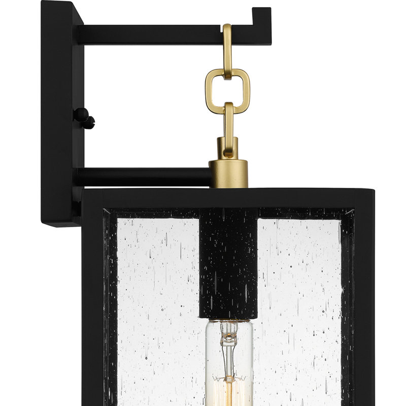 Steel Wall Light, 16" H x 7.25" W x 8.25" D