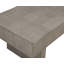 3Pc Table basse de style contemporain 2X Tables de bout Finition gris brun Mobilier de salon en bois