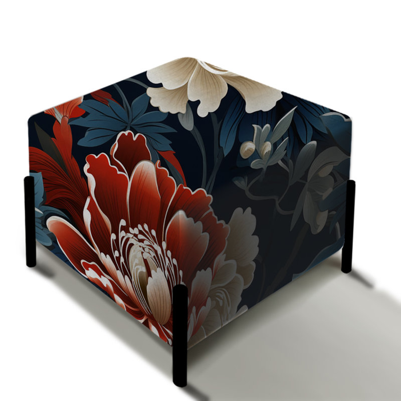 Dynastie Ming - repose-pieds carré chinois