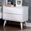 Table de chevet 2 tiroirs Mid-Century-366690458