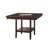 Rodion Ryan Espresso Modern Traditional Wood Square Counter Height Dining Room Set,dining table set,dining room set