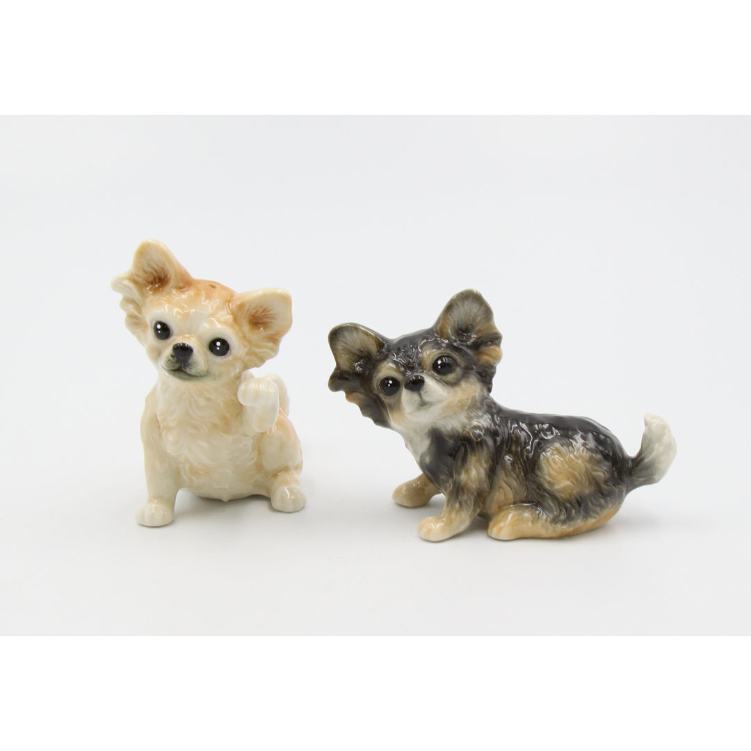 Cosmos Gifts Chihuahua Salt and Pepper Shaker Set Cosmos Gifts