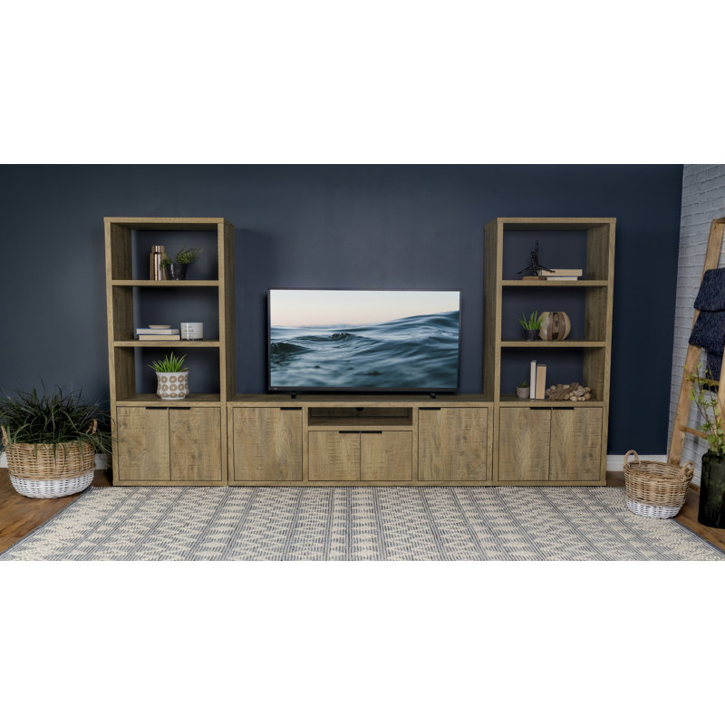 Meuble audio-vidéo 3 pièces avec meuble télé 60 po Mango