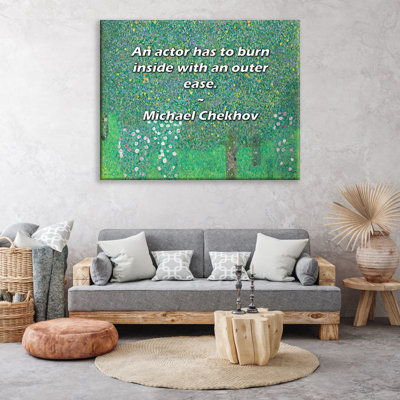 Latitude Run® Gallery Wrapped Canvas By Jimmy Armfield: "The first half has gone how I almost half-an