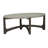 Fowey Oval Cocktail Table Set w/ Two End Tables