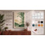 Bamboo and Distant Mountains Japandi - Wrapped Canvas-284451531-284451533
