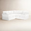 Canapé modulaire de coin 94 po Amari