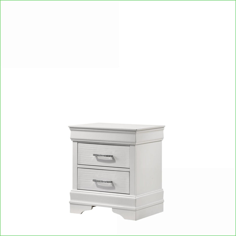 Table de chevet 2 tiroirs Modern