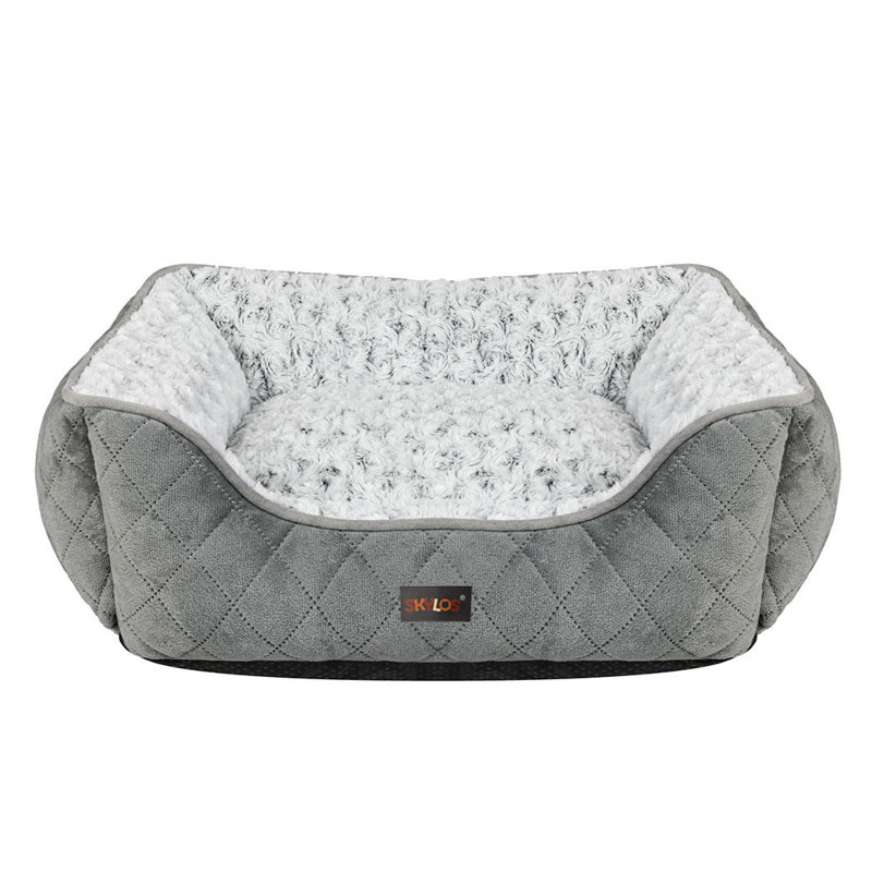 Orthopedic Polyester Pet Bed, 23cm H x 61cm W x 76cm D