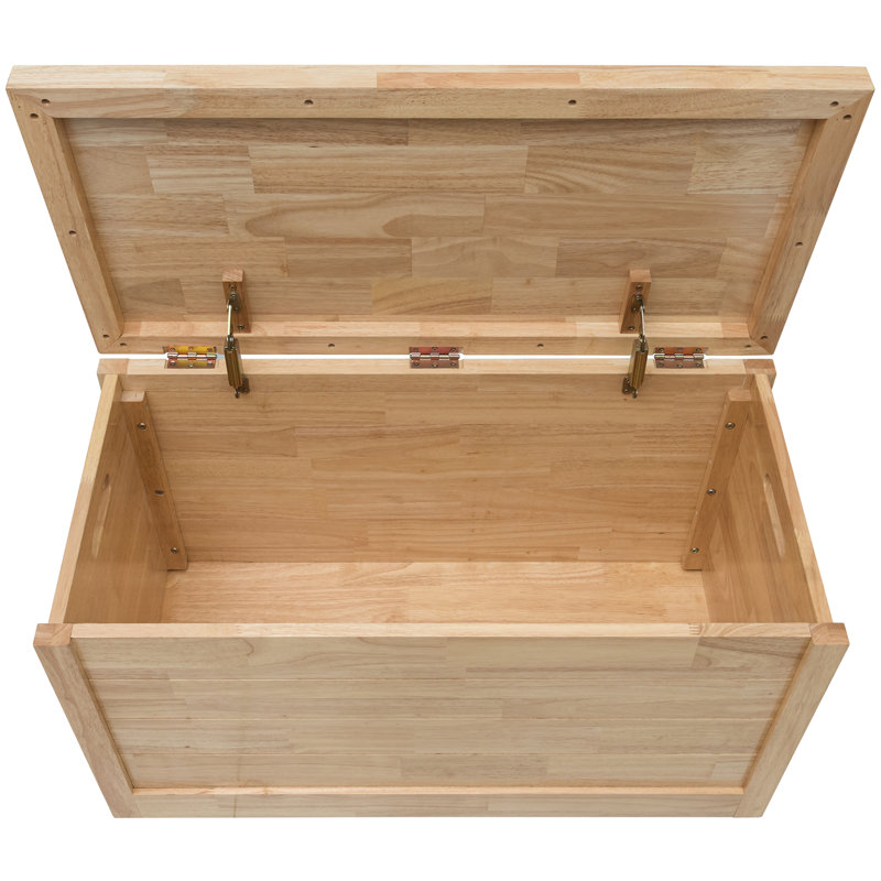 Coffre de rangement robuste en bois massif