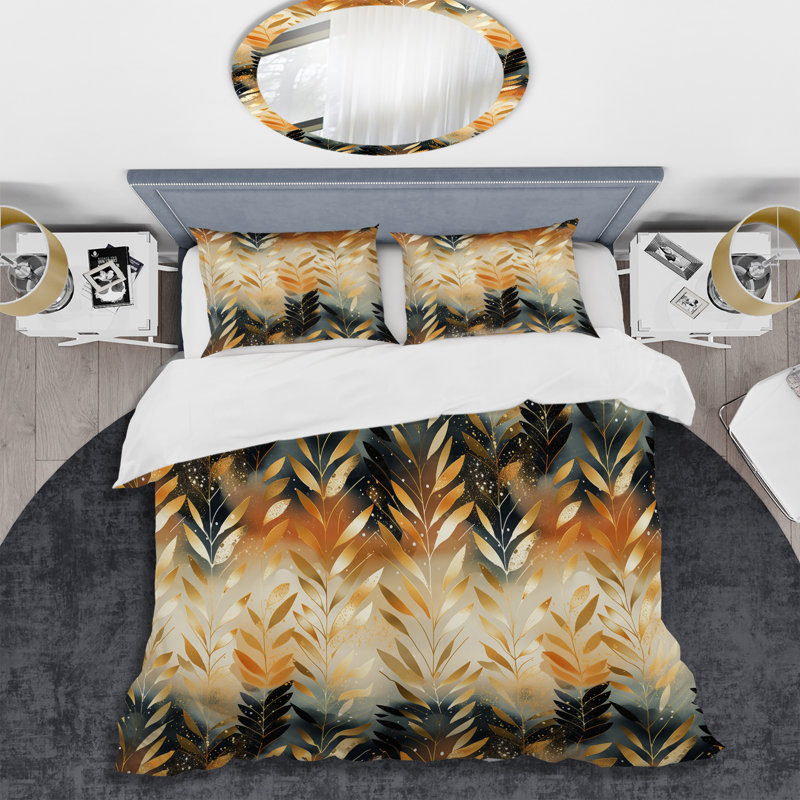 Ensemble de housse de couette Goldern, Housse de couette pour très grand lit et 2 très