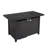 25" H X 42" W Steel Outdoor Fire Pit Table With Lid-514540580