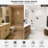 Casablanca 8" x 8" Encaustic-Look Matte Floor & Wall Tile - Checkerboard Smooth Texture-134020928-112547177