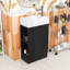 Ensemble de meuble-lavabo simple 18,6 po avec plateau en céramique Raymon-236420003