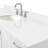 Cambridge 60.25'' Single Bathroom Vanity with Carrara Quartz Top-506326629