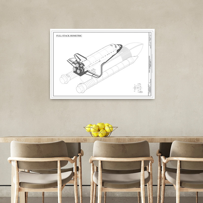 Découverte, art contemporain isométrique, 36" H x 24" W