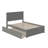 Abbie Solid Wood Platform Bed with Trundle by Harriet Bee-1960140725-1960133621