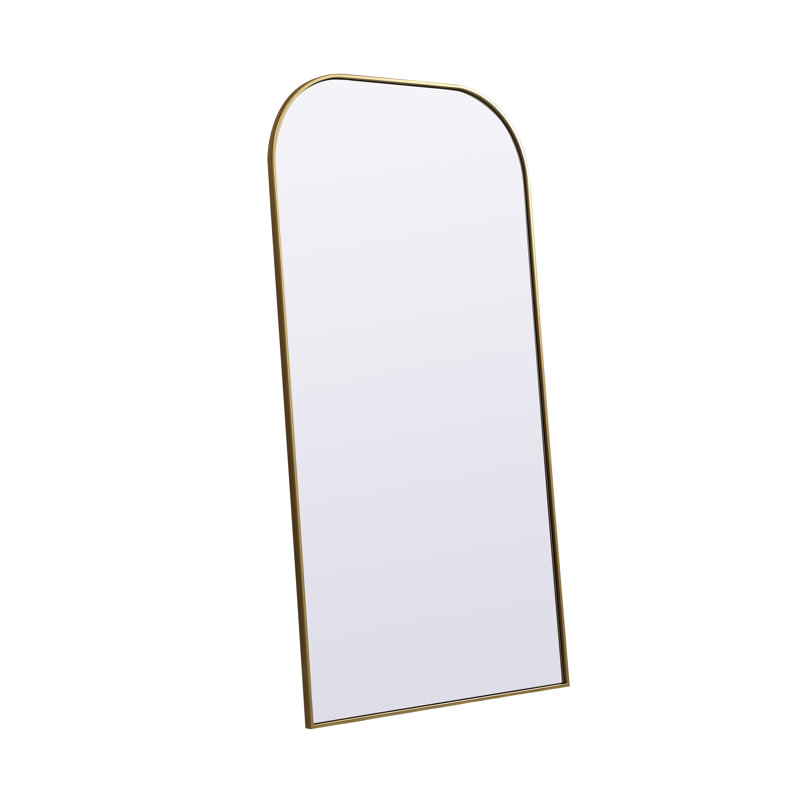 Miroir mural Sabine, 66 po x 35 po, Laiton