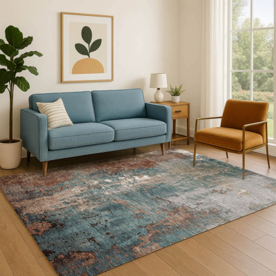 Tapis abstrait lavable en machine Premium Medena AMF1870
