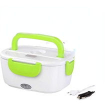 2L USB Electric Heated Lunch Box - Stainless Steel Food Warmer
