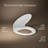 Rutledge Front Nightlight Quiet-Close with Grip-Tight Round Toilet Seat-85967572
