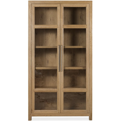 Driftwood Lighted Curio Cabinet