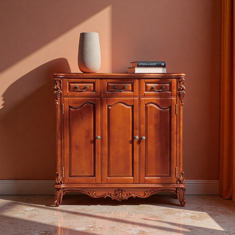 Armoire à chaussures de rangement classique de style américain