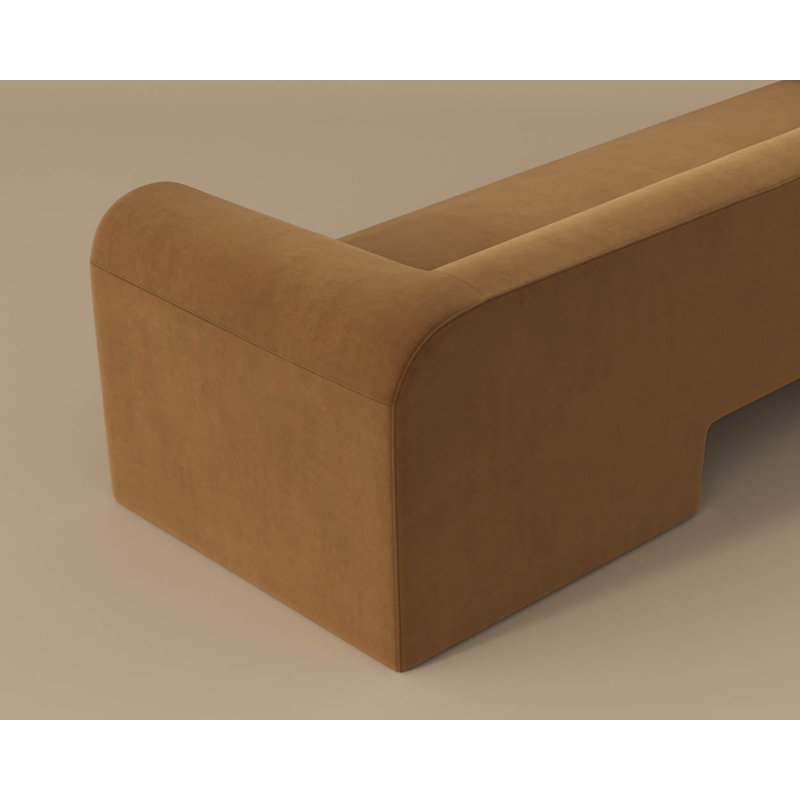 Ionic Sofa, Meg Gold