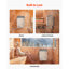Chauffe-sauna, cuisinière électrique 6KW 240V, poêle à vapeur pour sauna sec avec support pré-percé, convient aux saunas de 176,5 à 317,8 cu