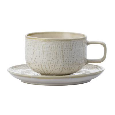Knit Saucers, by Luzerne