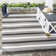 Grattan Striped Hand Woven Indoor / Outdoor Area Rug