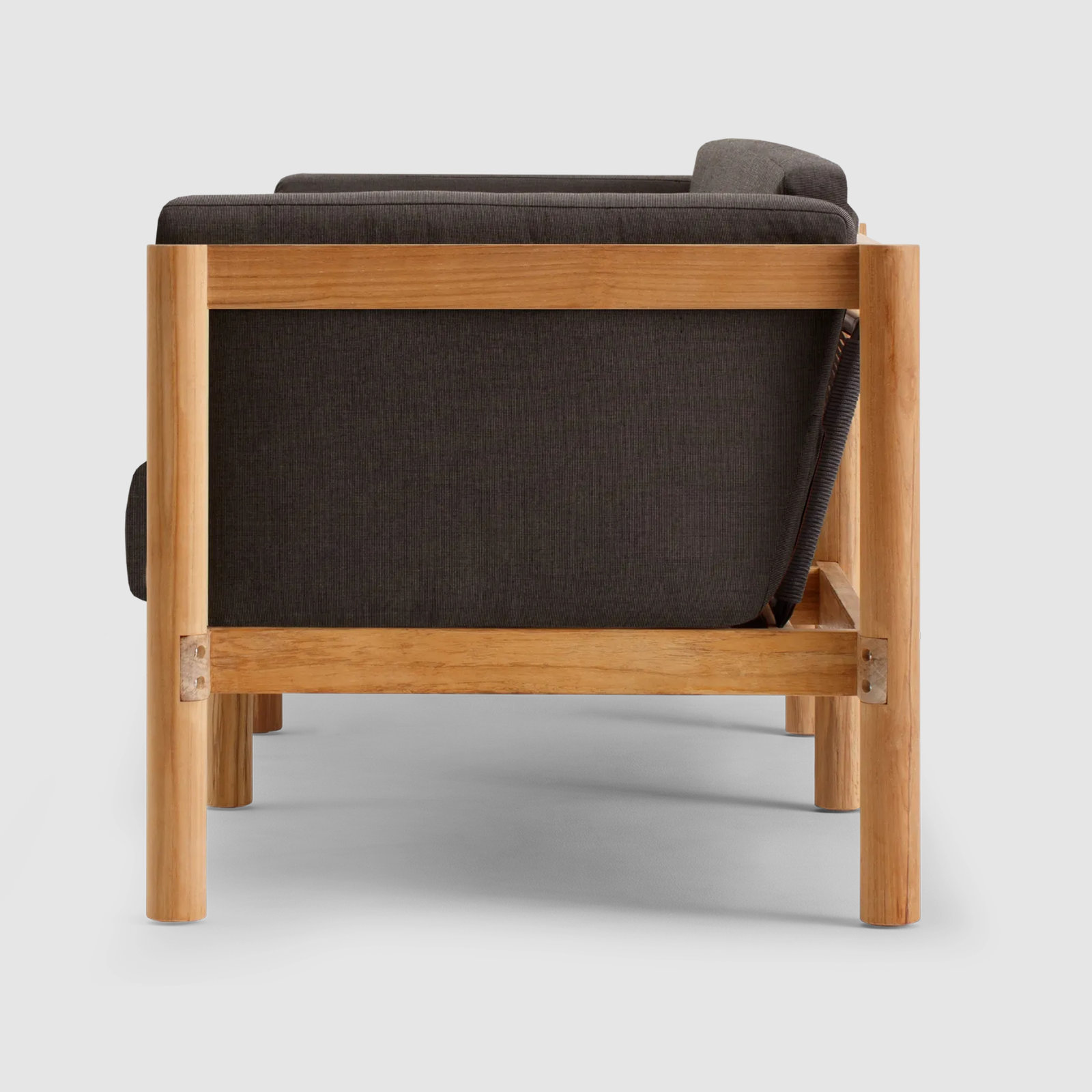 Haven 93" Sunbrella® Patio Sofa, Sunbrella Coal