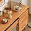 Buffet de rangement multifonctionnel en bois massif-549022869