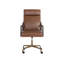Collin Leather Swivel Office Chair-747214013