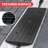 Pyle Rubber 48.23'' L Threshold Ramp