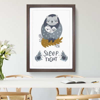 Sleep Tight Owl - Framed Print