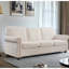 Velours de style Mid-Century moderne, 3 places avec mousse haute, pieds en bois massif, toucher-1623574545