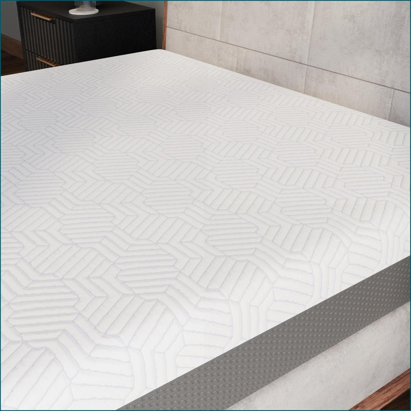 Mattresses 10 Inch California King Medium Firm Cooling Gel Memory Foam Mattress with PCM Cover | Foam | California King