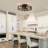 20'' 6-Speed Farmhouse Reversible Caged Ceiling Fan With Light Kit And Remote