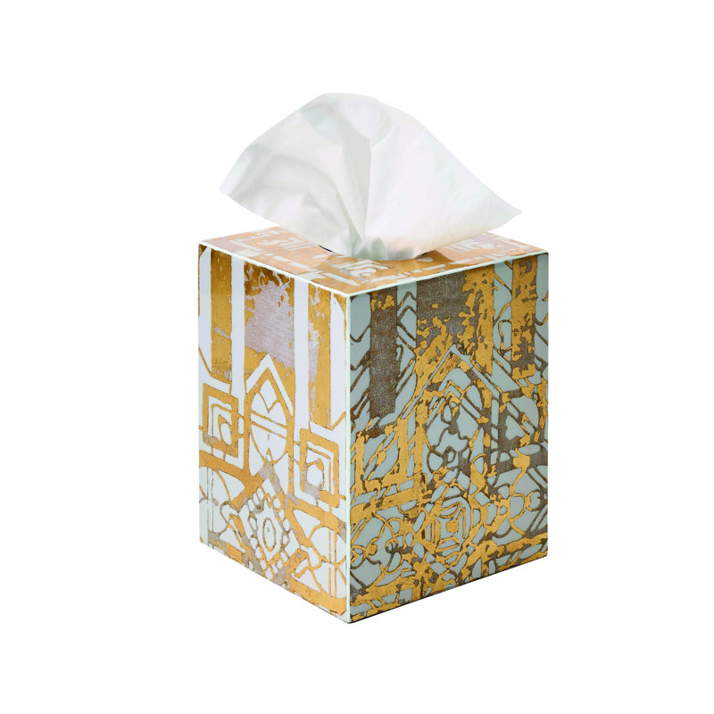 Distressed Tissue Box Cover