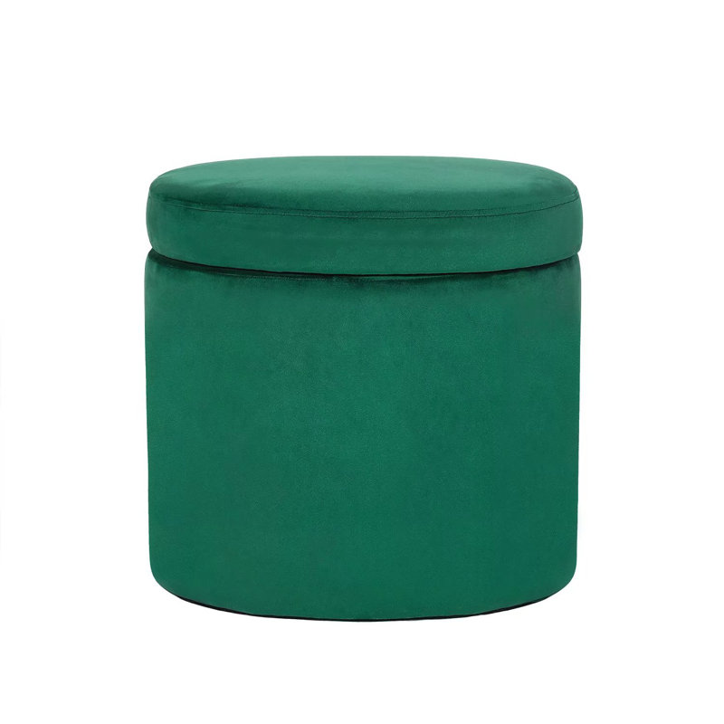 Repose-pieds 17,7 po, Velours vert