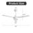 Keilee 52'' 3-ABS-Blade Propeller Standard Ceiling Fan with Remote Control and no Light-63465242