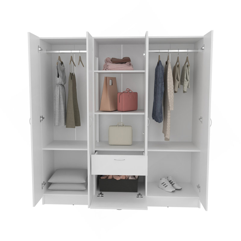 Armoire Maya, chambre, blanc
