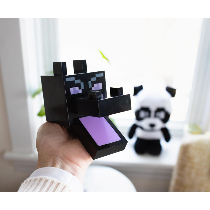 Minecraft Purple Ender Dragon Plug-In Nightlight with Auto Dusk to Dawn Sensor