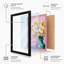 World of Flowers Botanical 1 Piece Single Picture Frame Wall Art-616867917-616867919