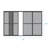 111 Outdoor PC Sliding Door (Pergola Accessory)-98462193-98462190