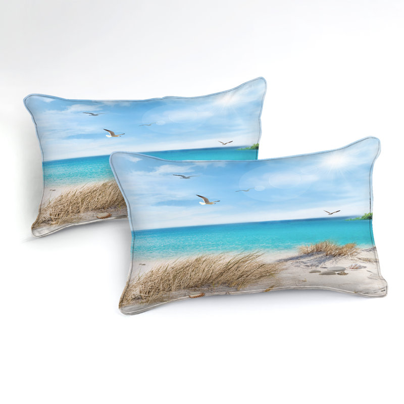 Ensemble de literie Blue Ocean, Grand lit