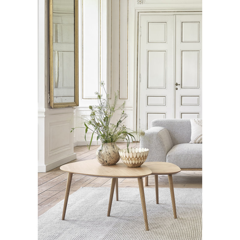 Farnhamville Three Leg Coffee Table, Natural