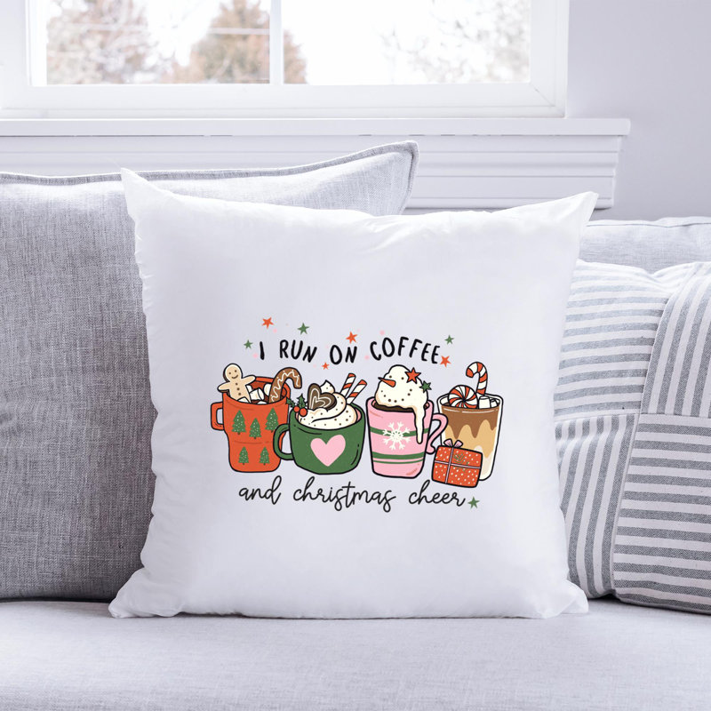 ChristmasPNG Reversible Throw Pillow, 20" x 20"