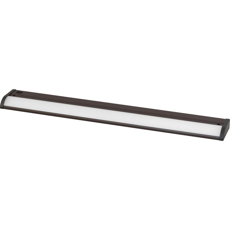 Réglette lumineuse pour dessous de meuble DEL, Bronze antique